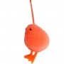 Світяшка-антистрес "Курчатко", 8 см, помаранчеве (MiC)