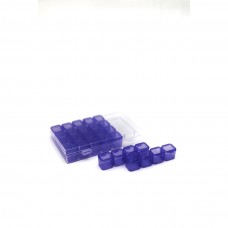 Набір контейнерів для стразів (фіолетовий)