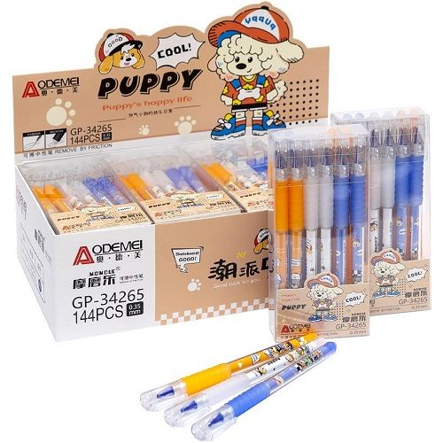 Гелева ручка "Пиши-стирай": Puppy" 0.5 мм (MiC)