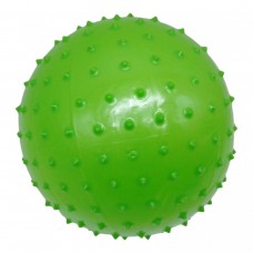 Гумовий мʼяч масажний, 27 см (зелений)