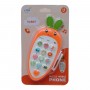 Развивающая игрушка "Морковка-телефон" (оранжевая) (MiC)