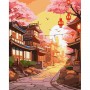 Картина за номерами "Японська вуличка" 40х50 см (Ідейка)
