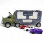 Игровой набор "Автовоз-динозавр" + 3 машинки (MiC)