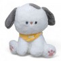 Мягкая игрушка "Собачка", 30 см (белый+серый) (MiC)