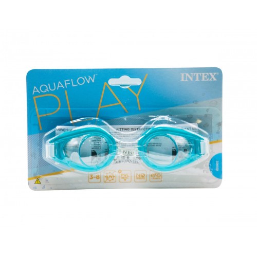 Детские очки для плавания (синие) (Intex)