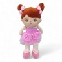 Мягкая кукла "Девочка", 41 см (розовая) (MiC)