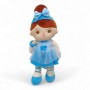 Мягкая кукла "Девочка", 41 см (голубая) (MiC)