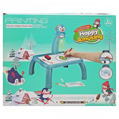 Стол с проектором для рисования "Пингвин" (MiC)