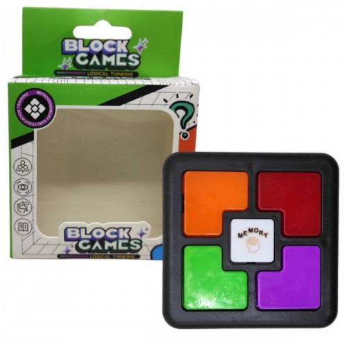Гра розвиваюча "Block Memory Game" (чорний) (MiC)