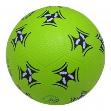 Мяч футбольный (номер 5), резиновый, зеленый