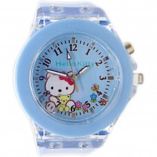 Дитячий наручний годинник, з підсвічуванням (блакитні)