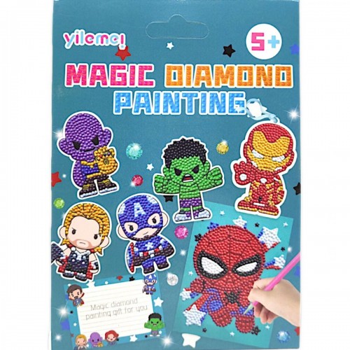 Алмазна мозаїка "Magic Diamond Painting: Супергерої" (MiC)