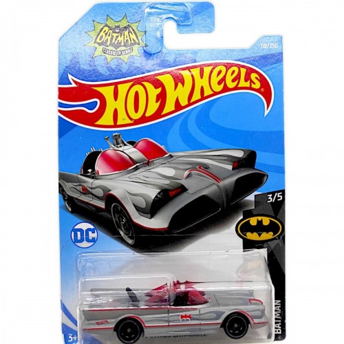 Машинка "Hot wheels: TV Series Batmobile grey" (оригинал) (Hot Wheels)