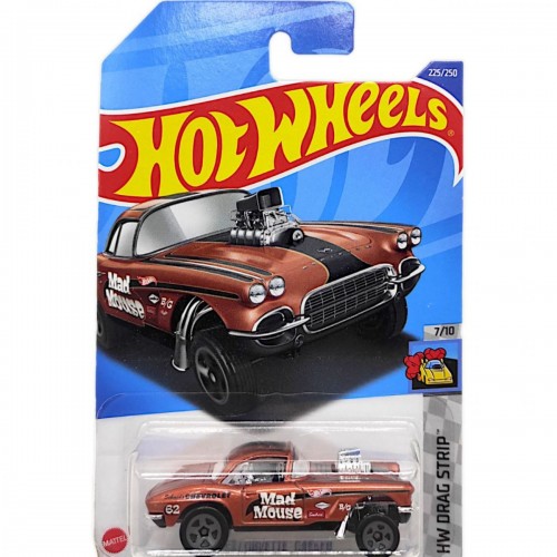 Машинка "Hot wheels: 62 corvette gasser " (оригінал) (Hot Wheels)