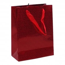Пакет подарунковий (23,5х8,5х18 см.), червоний