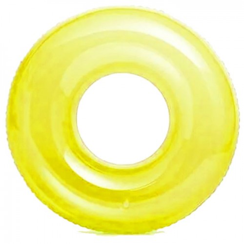 Надувний круг, 76 см (жовтий) (Intex)