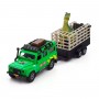 Игровой набор "Land Rover", (с прицепом и динозавром) (TechnoDrive)