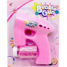 Пістолет з мильними бульбашками, рожевий
