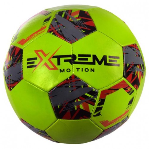 Мяч футбольный №5, Extreme Motion, зеленый (MiC)