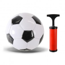 Мʼяч футбольний PVC №2 з насосом (класичний)