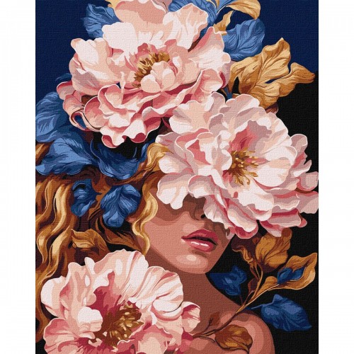 Картина за номерами "Квіткова чарівність" 40х50 см (Ідейка)