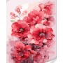 Картина по номерах "Колаж із рожевих квітів" 40х50 см (Strateg)