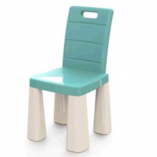 Пластиковый стульчик-табурет (бирюзовый)