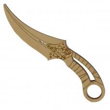 Сувенирный деревянный нож 