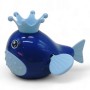 Водоплавающая заводная игрушка "Кит" (синяя) (MiC)