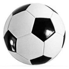 М'яч футбольний білий+чорний