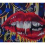 Картина по номерам "Страсные губы" 40х50 см (Оптифрост)