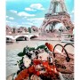 Картина по номерах "Пікнік у Парижі" 40х50 см (Оптифрост)
