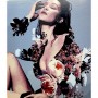 Картина по номерах "Зіткана з квітів" 40х50 см (Оптифрост)