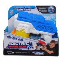 Электрический водный пистолет, с подсветкой (бело-голубой)
