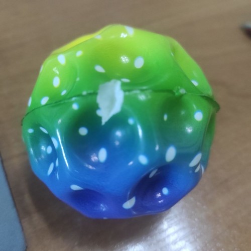 Уценка. Антигравитационный мяч-попрыгунчик "Раджуный", 6 см (микс) Надорванный кусок мячика (MiC)