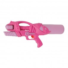 Водный пистолет с накачкой, 40 см (розовый)