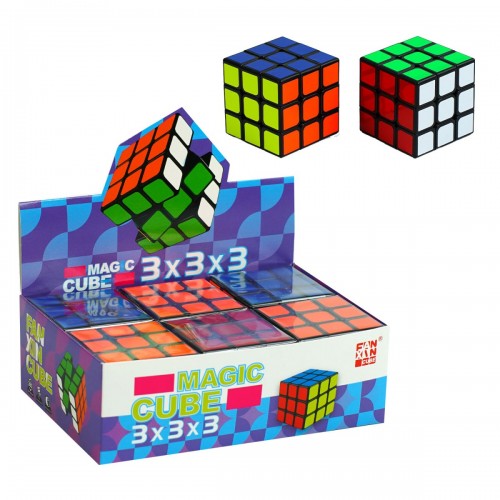 Головоломка Кубик Рубика 3 х 3 пластиковый (MiC)