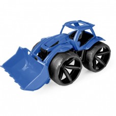 Машинка пластикова гігант Maximus бульдозер, 68 см, синій