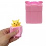 Игрушка-антистресс "Покемон Пикачу в подарке", розовый (MiC)