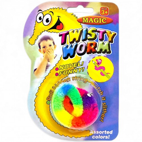 Игрушка "Magic Twisty Worm" (пушистик Байли) (MiC)