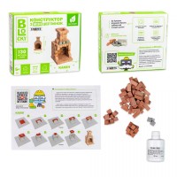 Строительный набор для творчества из мини-кирпичиков 