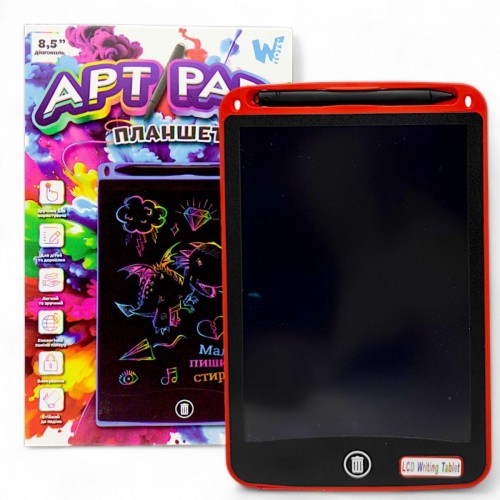 Планшет для рисования "LCD Tablet" (8,5"), красный (MiC)