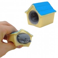 Іграшка-антистрес “Собача будка”, блакитна