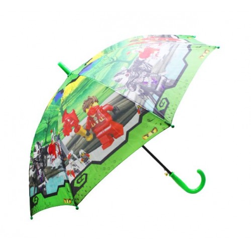 Зонтик "Ninjago" (светло-зеленый) (MiC)