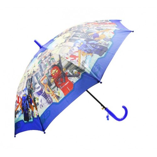 Зонтик "Ninjago" (светло-синий) (MiC)
