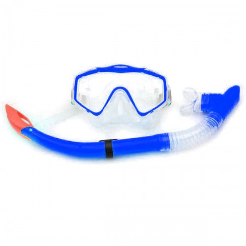 Маска і трубка Mask and Snorkel, синій (MiC)