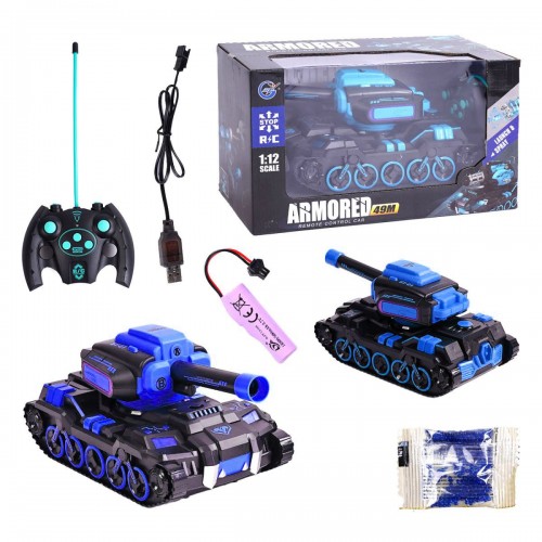 Танк на радіокеруванні "Armored" (блакитний) (MiC)