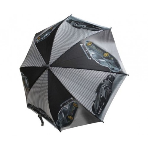 Зонт детский со свистком 85 см (серый) (MiC)