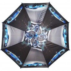 Зонт детский со свистком 85 см (синий)