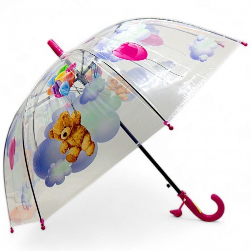 Дитяча парасолька (довжина - 65см; діаметр - 73см) малиновий (MiC)